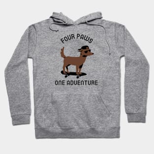 Four Paws One Adventure Dog Hiking Hoodie